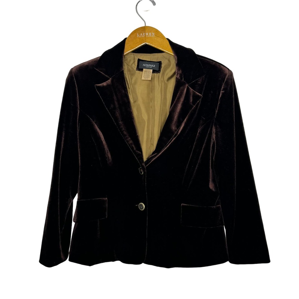 Vintage Alyn Paige velvet jacket
